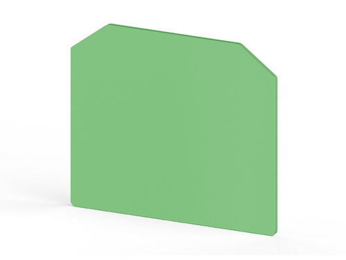 444162 | Klemsan | Концевой сегмент на клеммники AVK 16, (зеленый), NPP / AVK 16