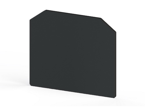 444165 | Klemsan | Концевой сегмент на клеммники AVK 16, (черный), NPP / AVK 16