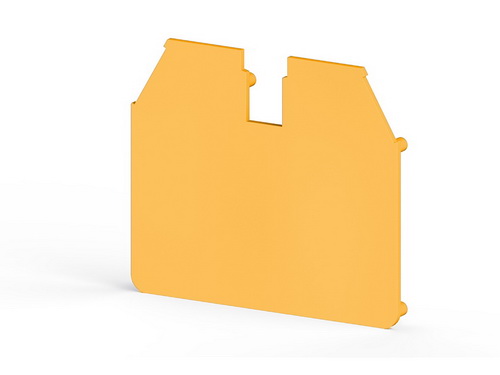 444173 | Klemsan | Концевой сегмент на клеммники  AVK 16RD, (желтый), NPP/AVK 16 RD