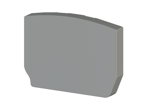 446439 | Klemsan | Концевой сегмент на клеммники пруж. мини MYK2,5, (серый), NPP2 MYK