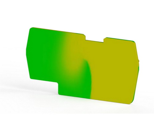 446462T | Klemsan | Концевой сегмент на клеммники PYK 6, (желто-зеленый), NPP/PYK 6