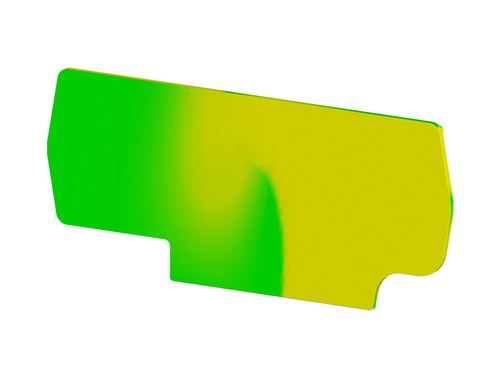446492T | Klemsan | Концевой сегмент на клеммники PYK 2,5C (желт.-зел.), NPP PYK 2,5CT