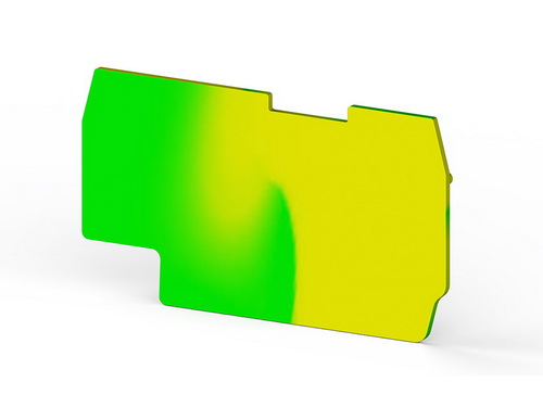 446632T | Klemsan | Концевой сегмент на клеммники PYK 1,5MT (желт.-зел.), NPP PYK 1,5MT