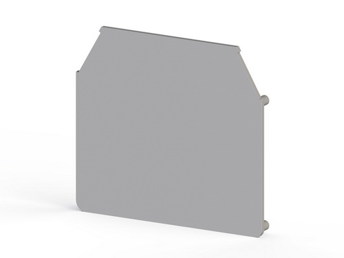 450250 | Klemsan | Концевой сегмент на клеммники AVK 25RD, (серый), NPP 25RD