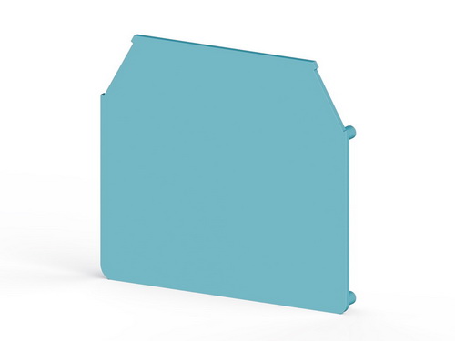 450251 | Klemsan | Концевой сегмент на клеммники AVK 25RD, (синий), NPP 25RD