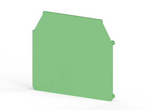 450252 | Klemsan | Концевой сегмент на клеммники AVK 25RD, (зеленый), NPP 25RD