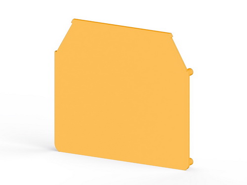 450253 | Klemsan | Концевой сегмент на клеммники AVK 25RD, (желтый), NPP/AVK 25RD