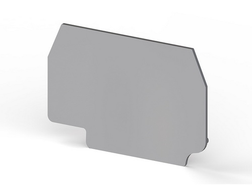 450330 | Klemsan | Концевой сегмент на клеммники AVK 4R/A, (серый), NPP AVK 4R/A