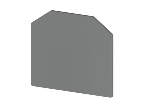 451019 | Klemsan | Концевой сегмент на клеммники PB 6/NM (серый), NPP/PB 6/NM