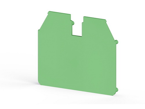 444172 | Klemsan | Концевой сегмент на клеммники  AVK 16RD, (зеленый), NPP/AVK 16 RD