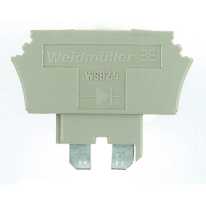 1058460000 | Weidmuller | Штекер с диодом - WSD 2.5/D+/- WTR2.5
