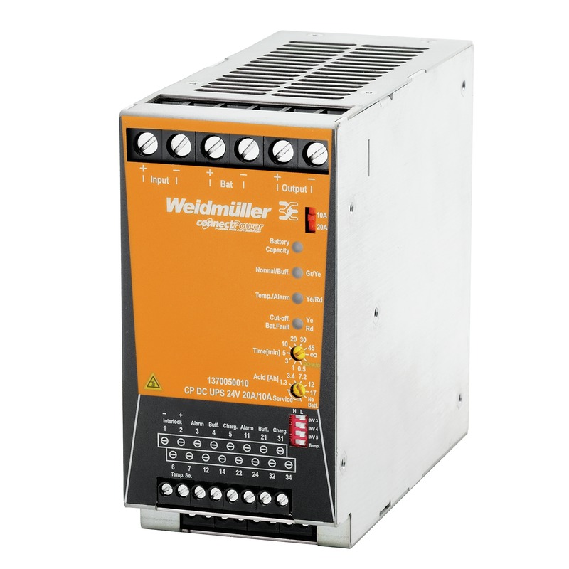 1370050010 | Weidmuller | Блок управления ИБП CP DC UPS 24V 20A/10A