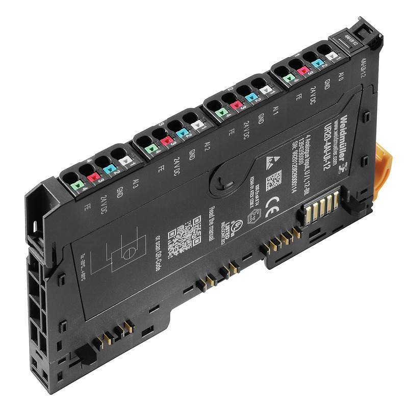 1394390000 | Weidmuller | Модуль ввода/вывода UR20-4AI-UI-12