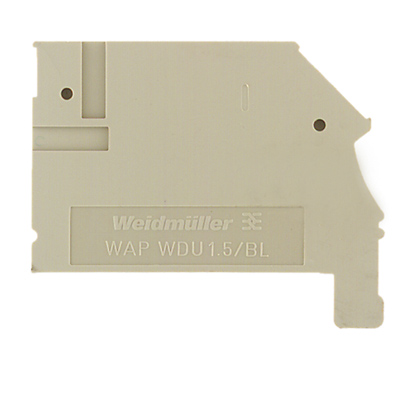 1577320000 | Weidmuller | Торцевая крышка - WAP WDU1.5/BLZ/ZA