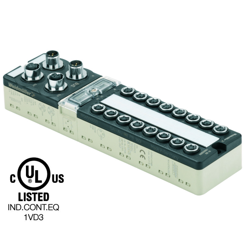 1906690000 | Weidmuller | Модуль ввода/вывода SAI-AU M8 CAN 16DI/8DO