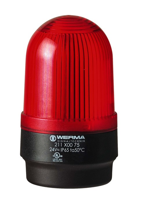 211.100.67 | WERMA | Светодиодный маяк пост. свечения BM 115В AC красный