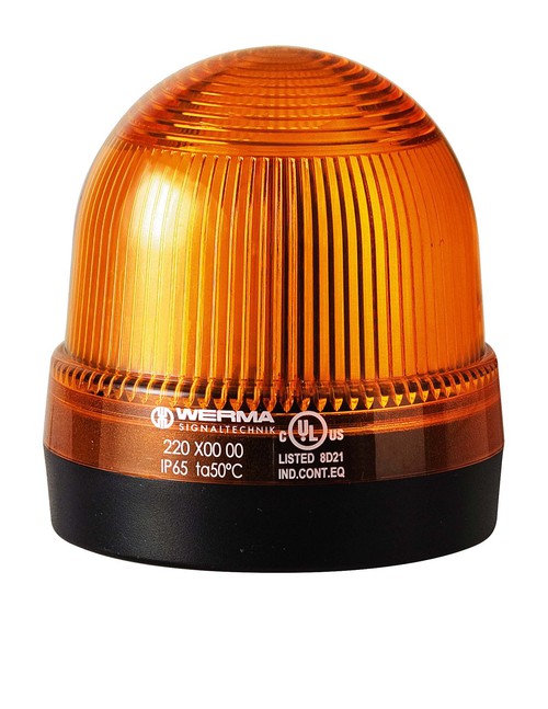 221.300.68 | WERMA | Светодиодный маяк пост. свечения BM 230В AC жёлтый