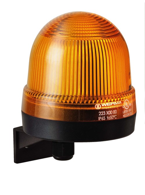 224.300.67 | WERMA | Светодиодный маяк пост. свечения WM 115В AC жёлтый